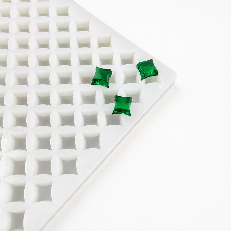 Kommerzielle Silikonform mit hoher Kavitätenzahl für die Planung der Gummibärchen-Massenproduktion