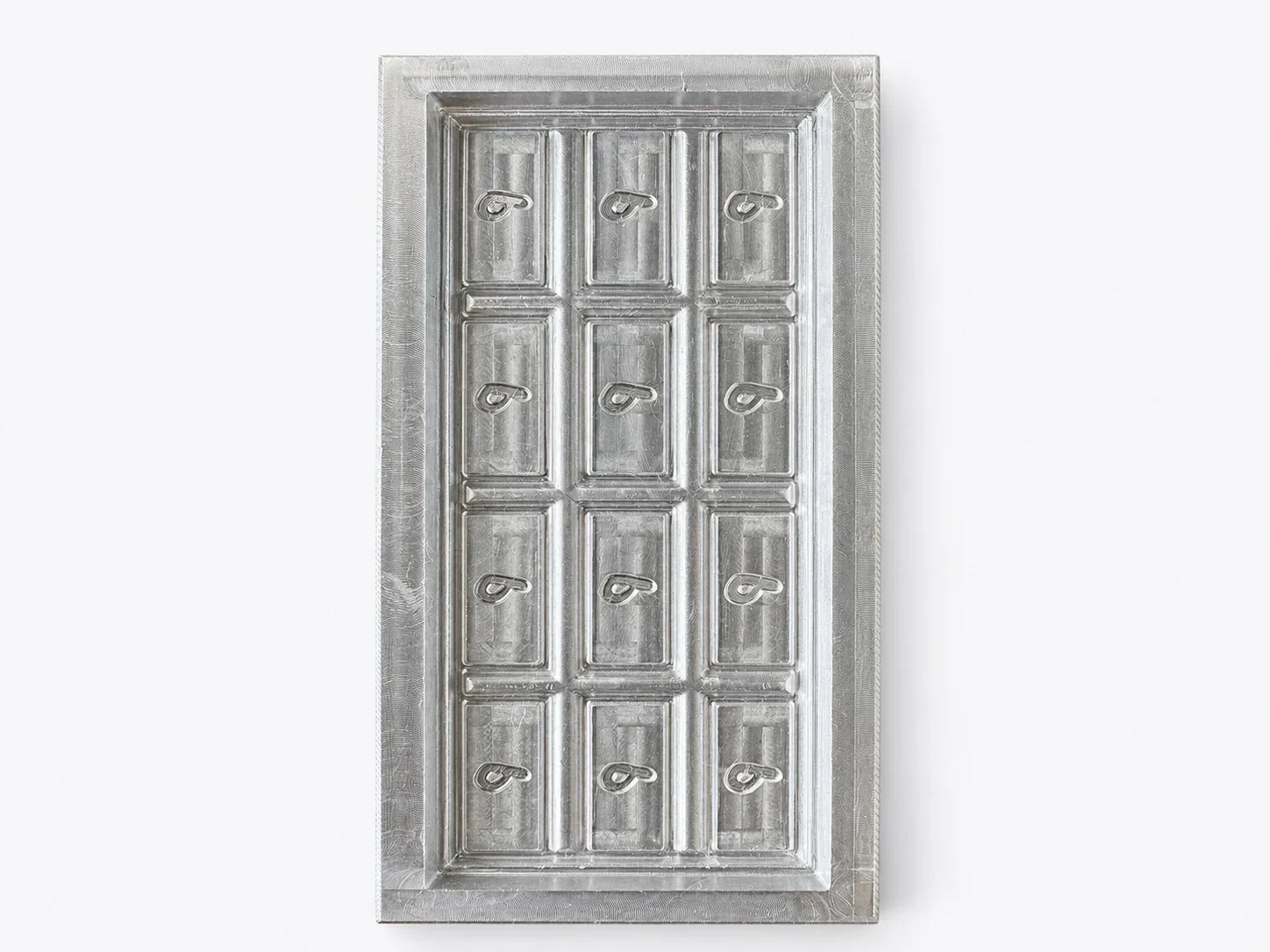 Gefrästes Aluminium-Mutterwerkzeug mit 12 Kavitäten für die Herstellung kundenspezifischer Polycarbonat-Schokoladenformen