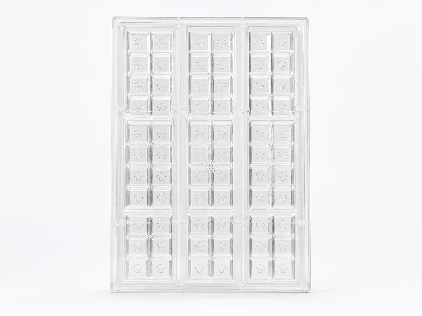 Klare kundenspezifische Polycarbonat-Schokoladentafelform für die gewerbliche Produktion