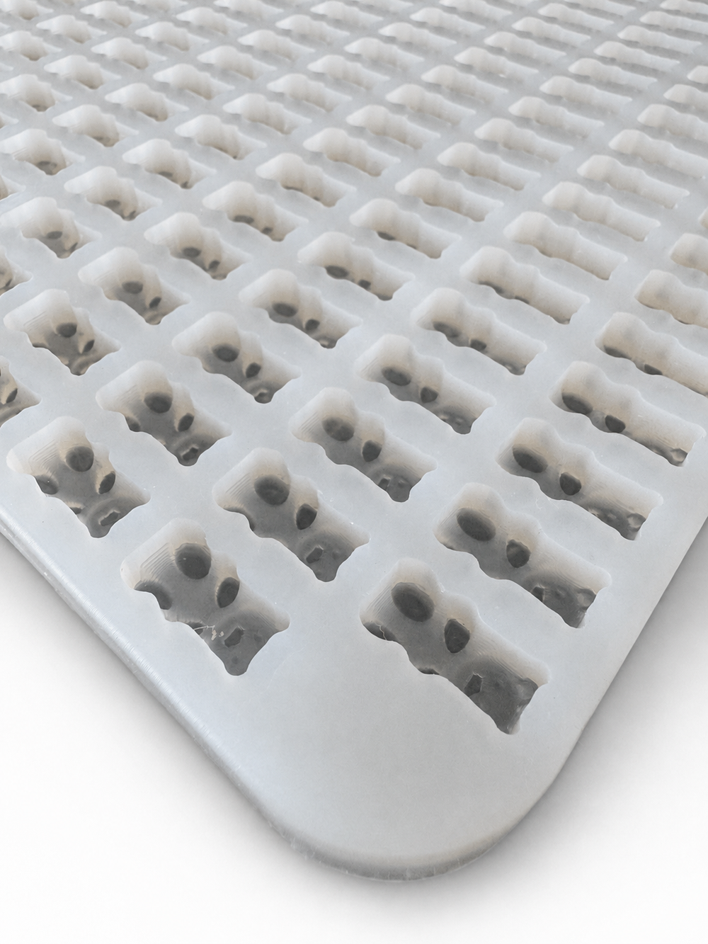 Commercial half-sheet silicone gummy mold
