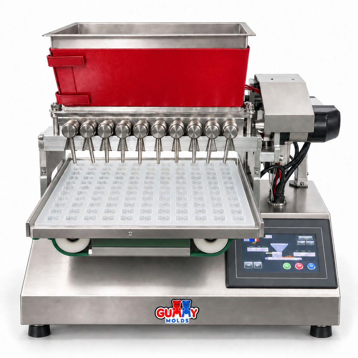Commercial confectionery equipment for gummy production by Gummy Molds