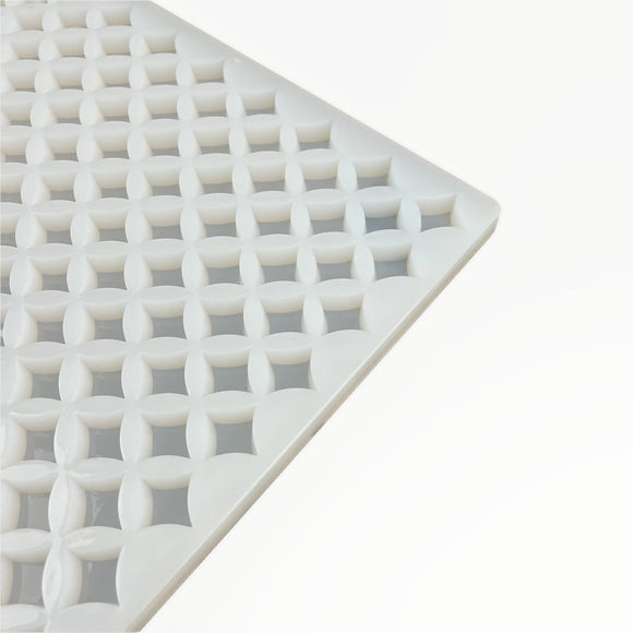 Angled close-up of the 2mL Star Gummy Mold with 219 cavities on a clean white background