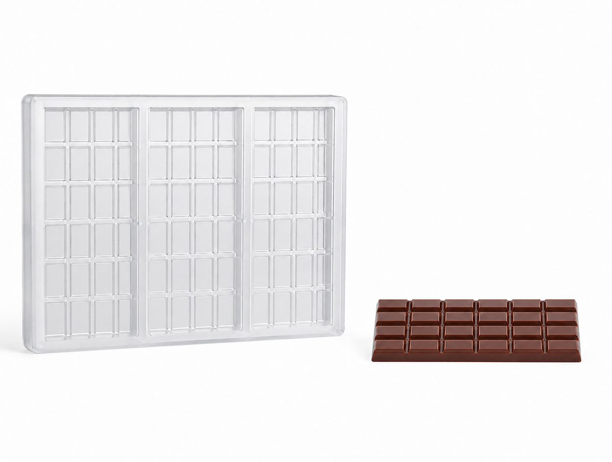 29-g-Schokoladentafel-Form, 24-teilig – 3 Tafeln | Gummy Molds