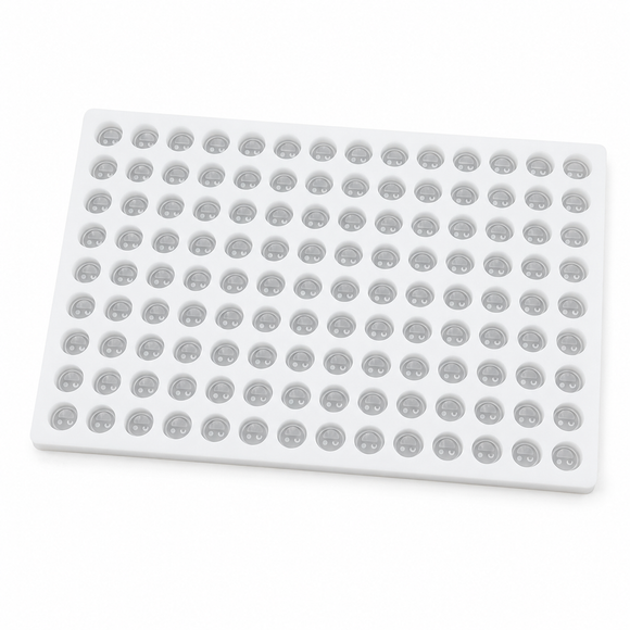 4 ml Smiley-Gummiform – 140 Mulden