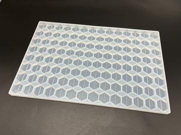 4,6 ml moule gommeux de disjoncteur en hexagone vierge