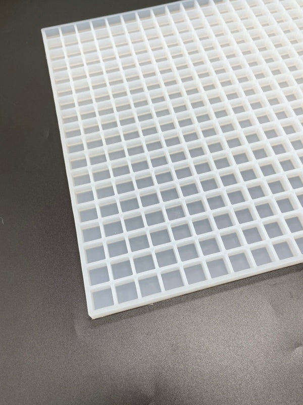 1,5 ml quadratische Silikon-Gummiform – 432 Vertiefungen