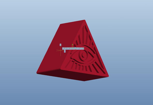 Moule Gummy Triangle Pyramide 5.1mL - 220 Cavités